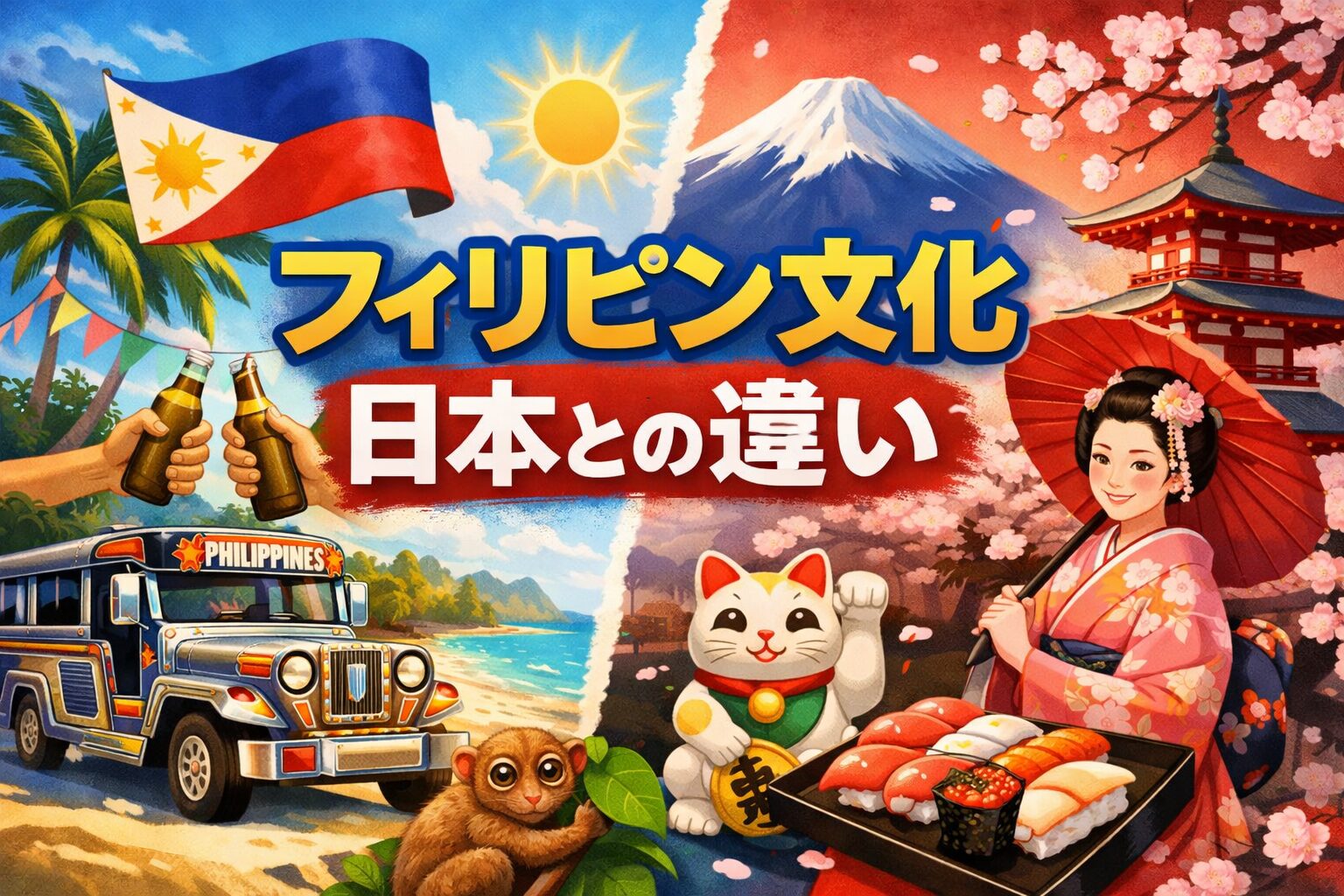 フィリピン文化_日本との違い