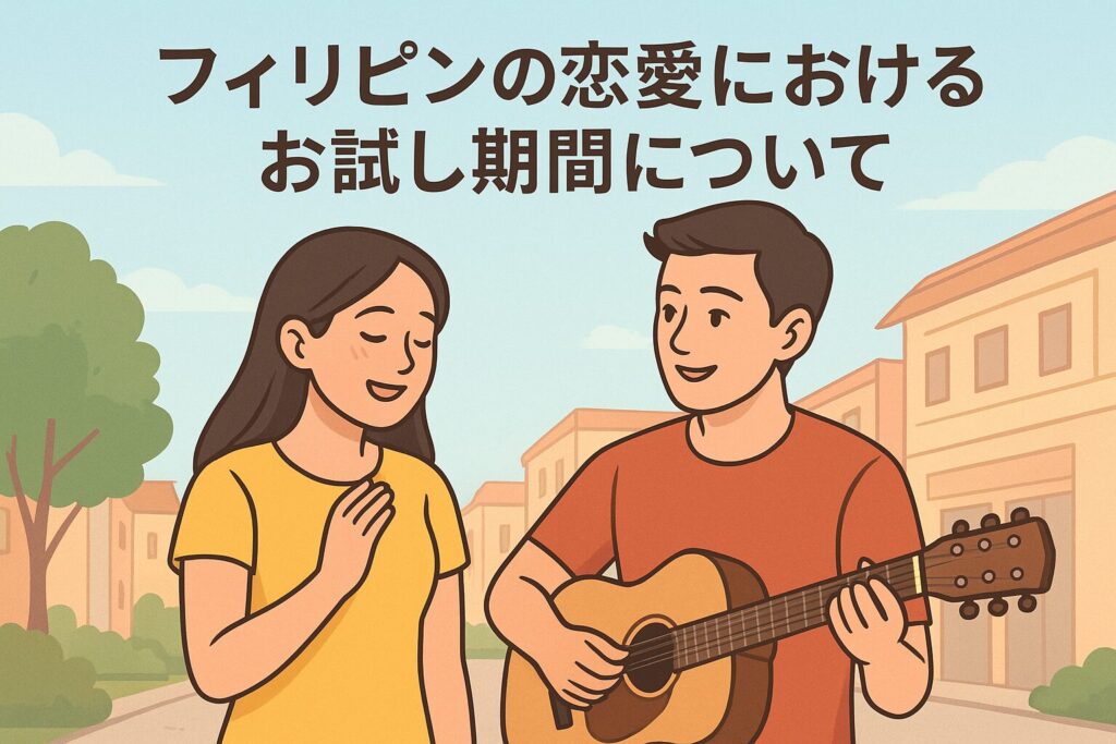 フィリピンの恋愛におけるお試し期間について