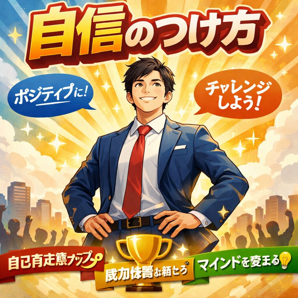 自信のつけ方